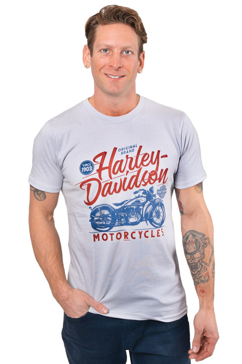 T-shirt Harley-Davidson Mile Marker pour hommes - Léo Harley-Davidson®