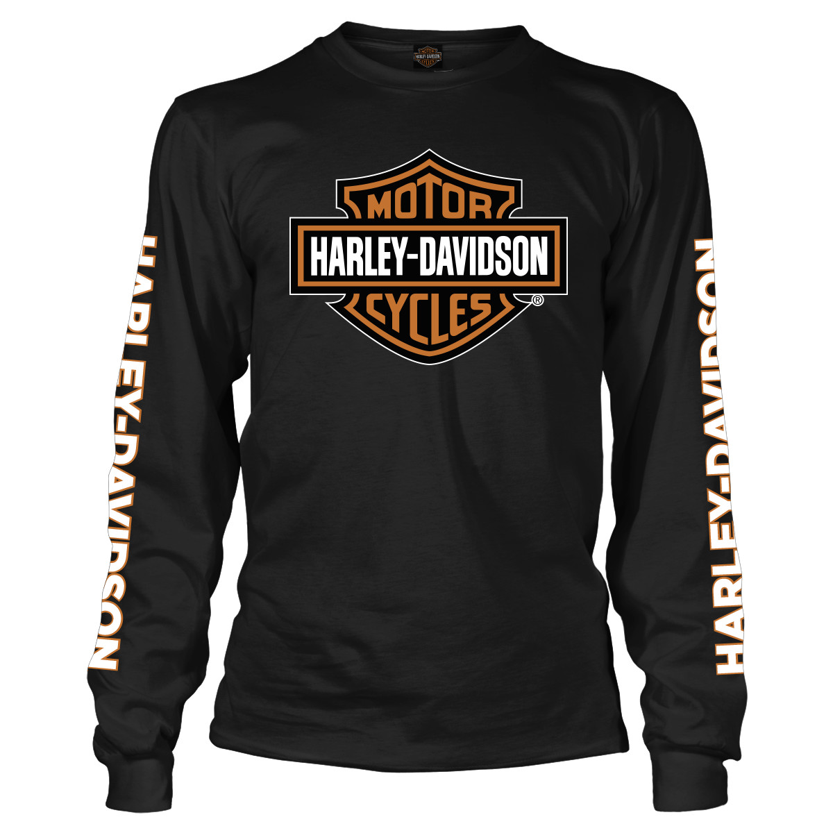 T-shirt à manches longues pour homme Willie G. Skull Harley-Davidson® blanc  - Léo Harley-Davidson®