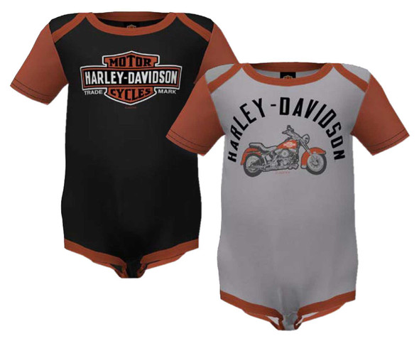 Ensemble de cache-couches Harley-Davidson pour bébés garçons