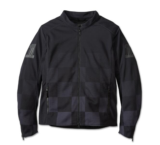 Veste de moto en maille Zephyr pour hommes Léo Harley-Davidson®